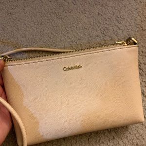 light pink calvin klein crossbody